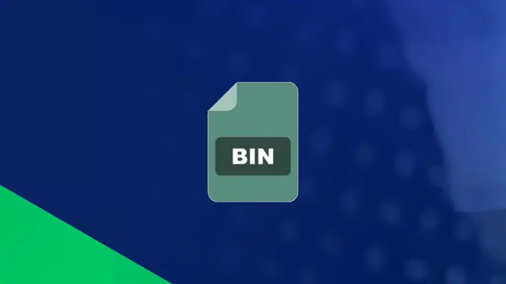 cara membuka file bin
